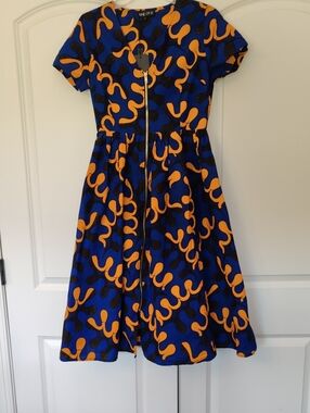 Mae Otti African Print Dress